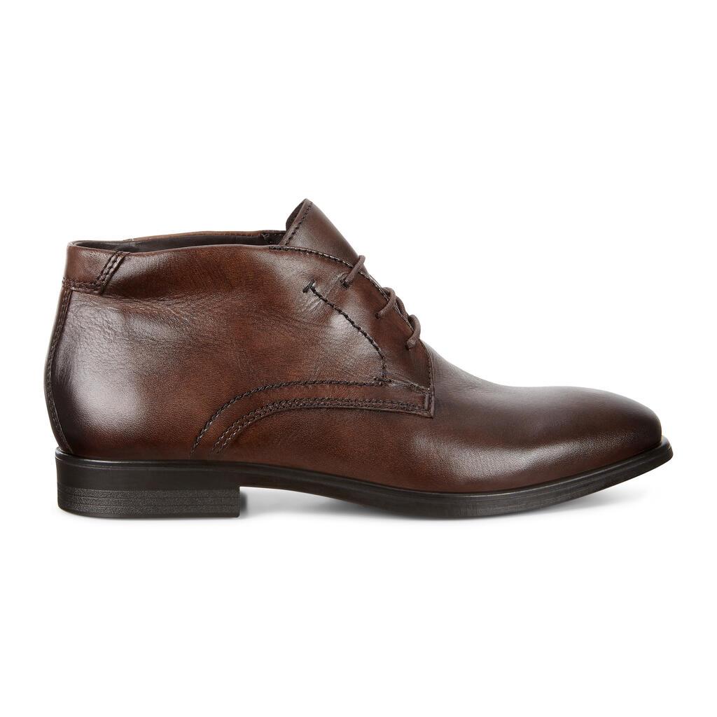 Bottines Ecco Melbourne Homme Marron 3124-PRZOE